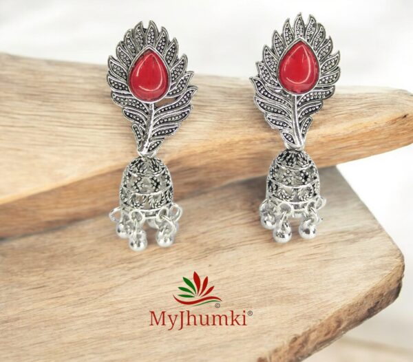 Oxidised Jhumka Earring For Women